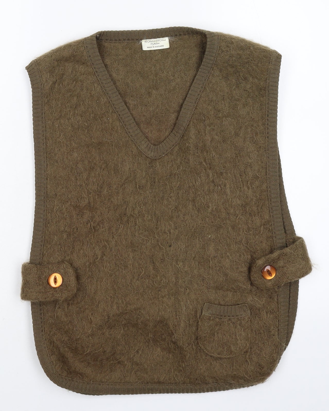 Preworn Womens Grey  Knit Gilet Waistcoat Size S