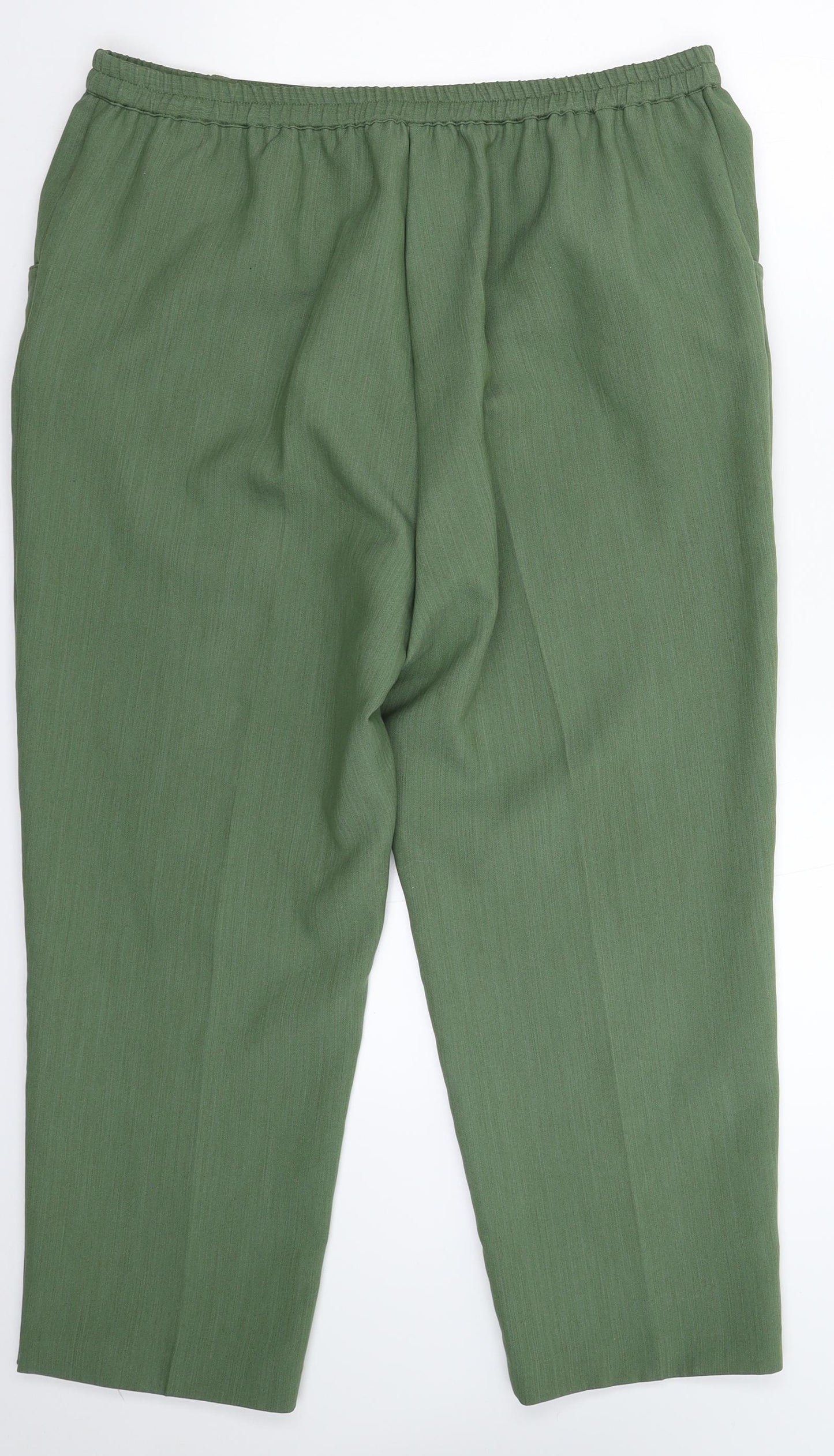 Julipa Womens Green   Trousers  Size 18 L25 in