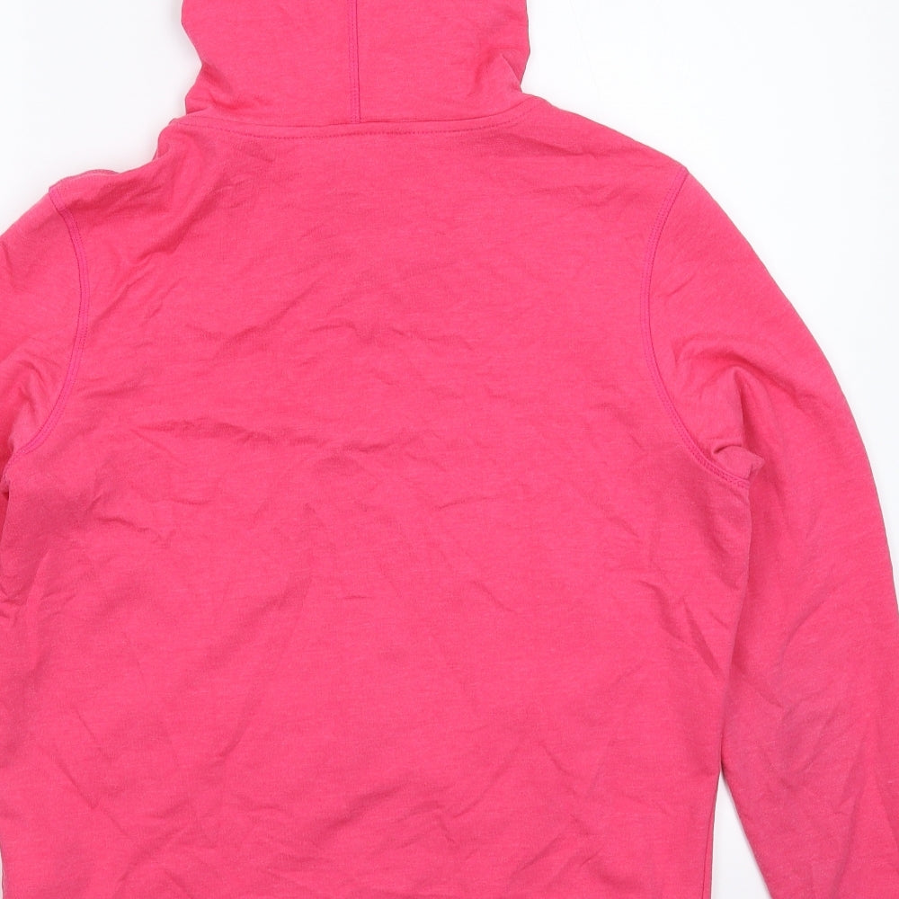 Marks and Spencer Womens Pink   Full Zip Hoodie Size 14