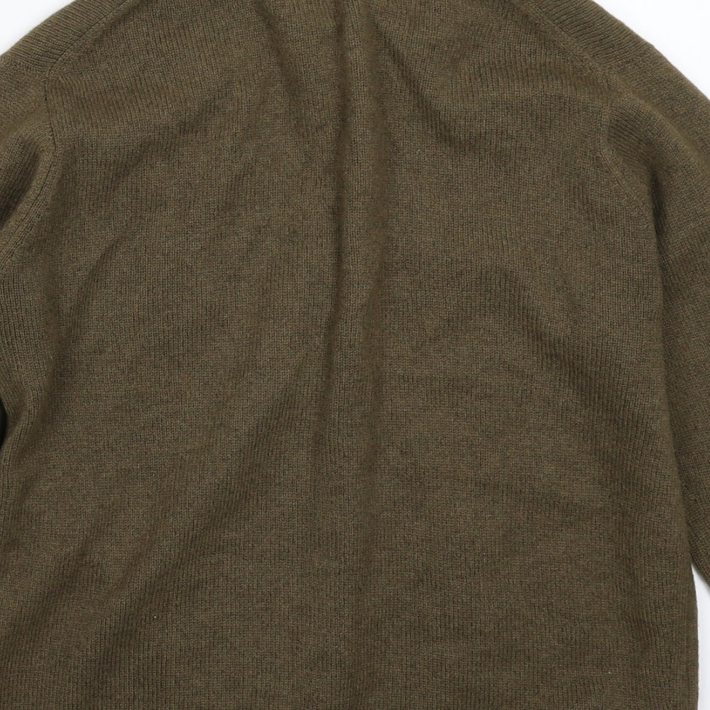 Preworn Womens Grey  Knit Cardigan Jumper Size M