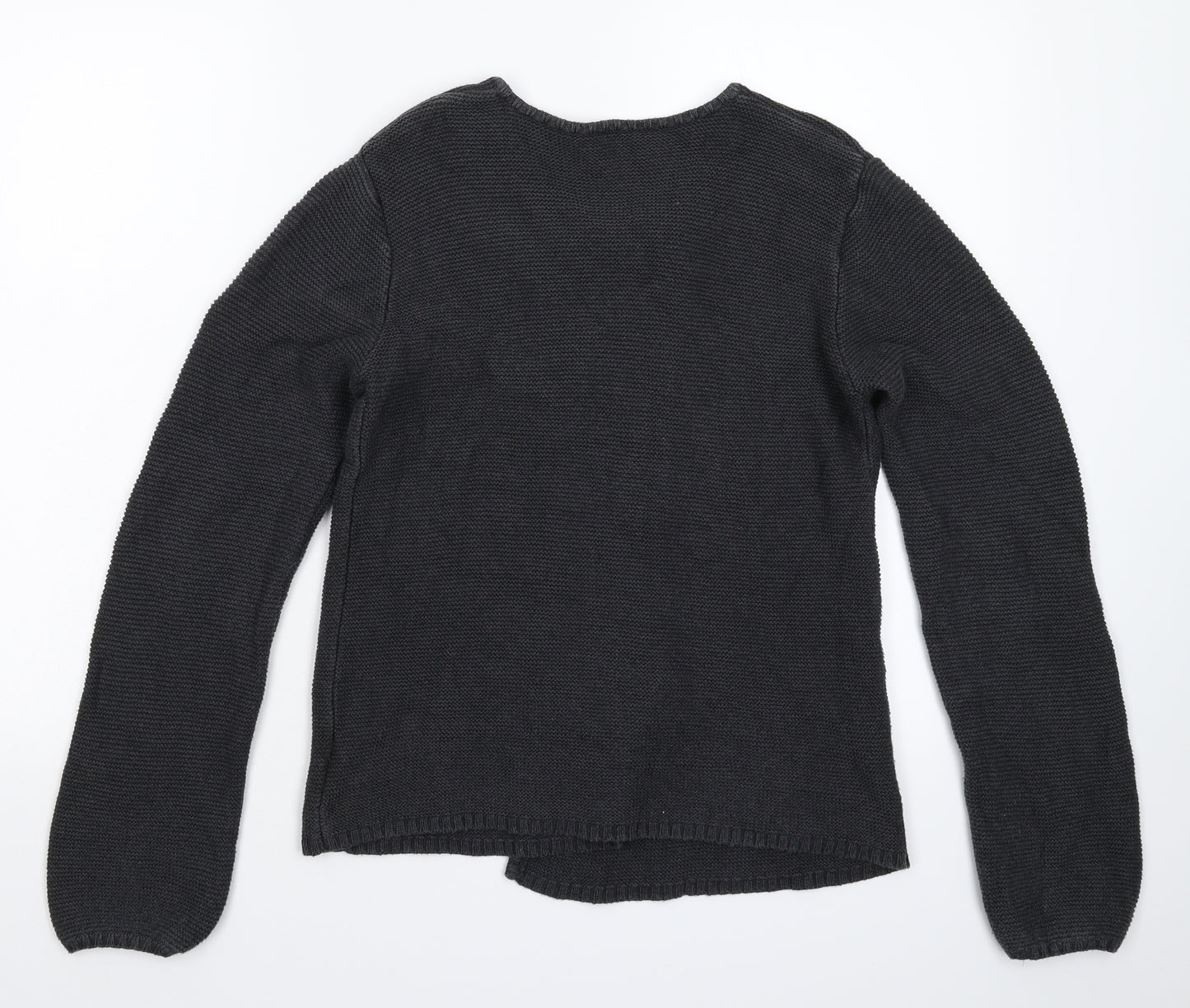 Back to School Girls Grey  Knit Cardigan Jumper Size 14-15 Years