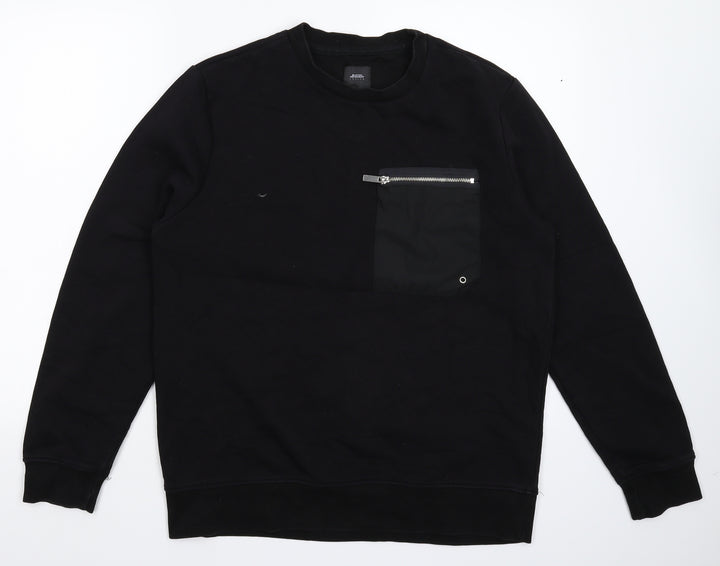 Burton Mens Black Pullover Sweatshirt Size M