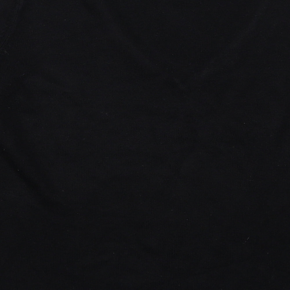 Impact Womens Black  Knit Pullover Jumper Size M