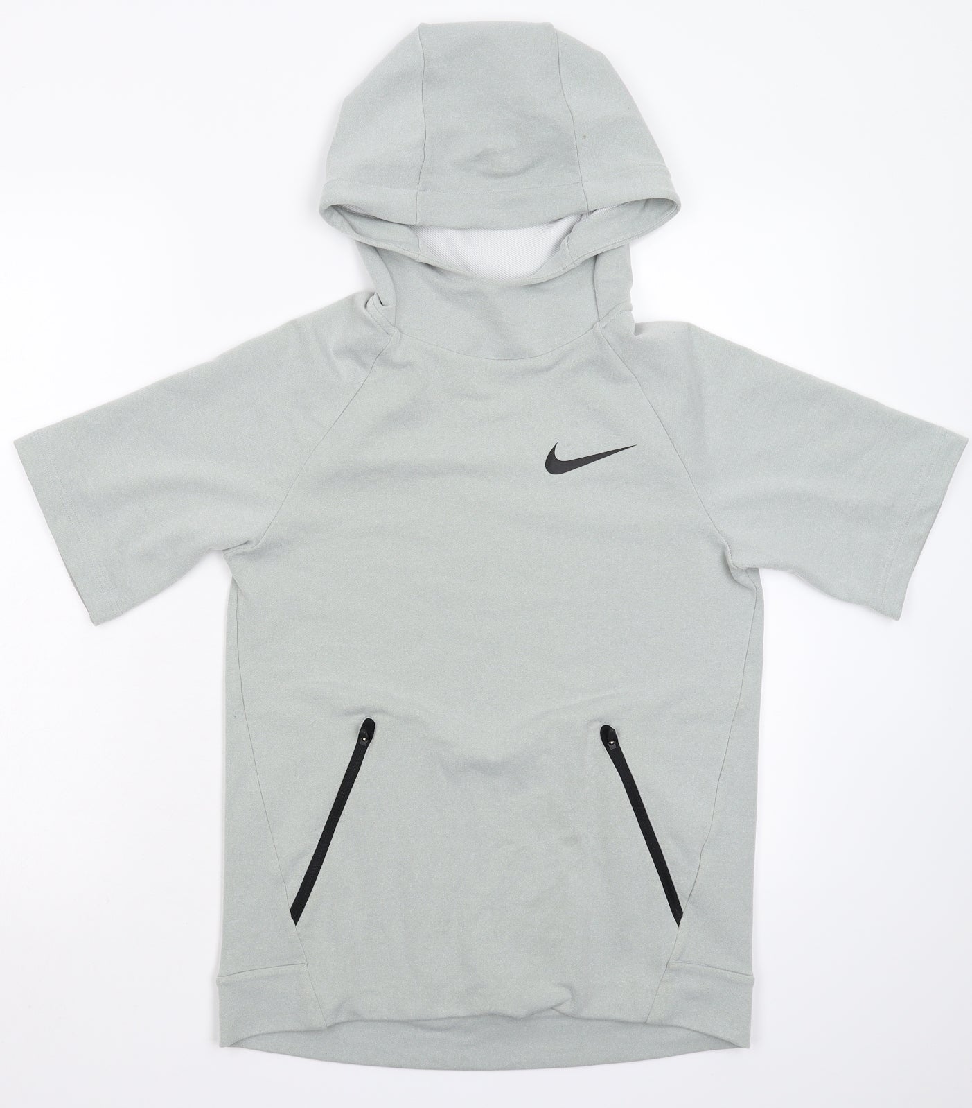 Nike Boys Grey   Pullover Hoodie Size 12-13 Years