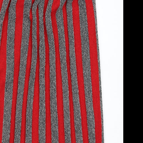 Preworn Womens Multicoloured Striped  Straight & Pencil Skirt Size 10