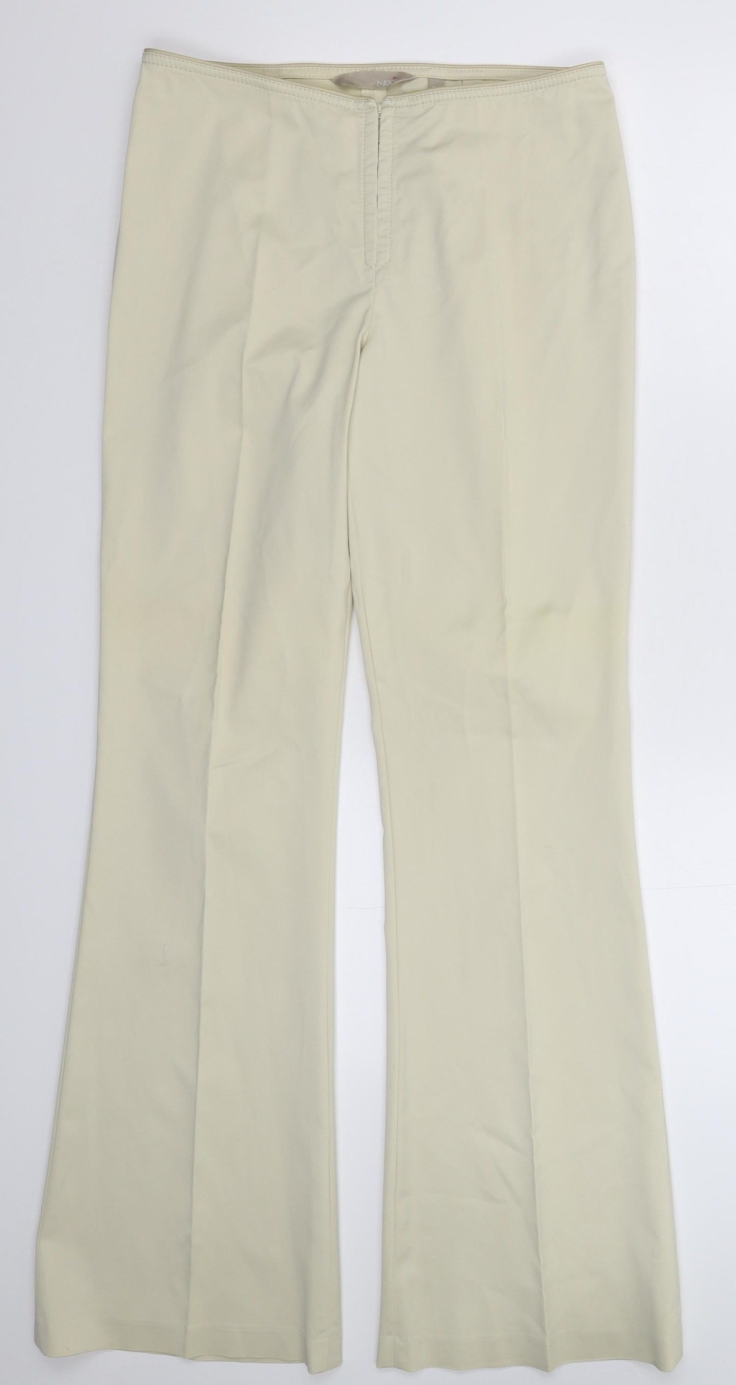 NEXT Womens Beige   Trousers  Size 10 L32 in