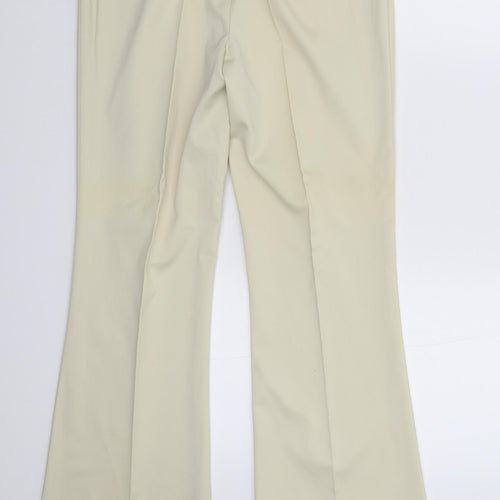 NEXT Womens Beige   Trousers  Size 10 L32 in