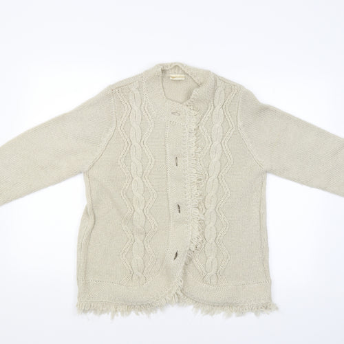 being casual Womens Beige   Cardigan Jumper Size 12