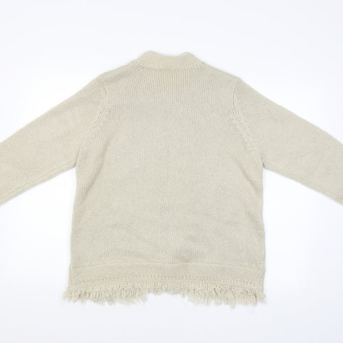 being casual Womens Beige   Cardigan Jumper Size 12
