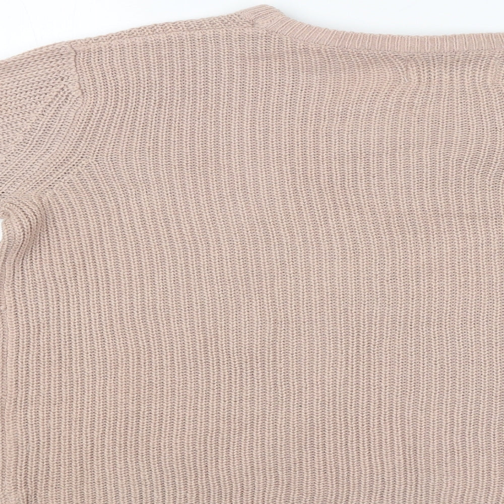 Papaya Womens Pink   Pullover Jumper Size M