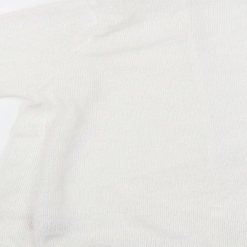 PRETTYLITTLETHING Womens White   Basic Blouse Size 8