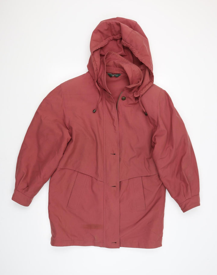 canda Womens Purple Jacket Coat Size 12