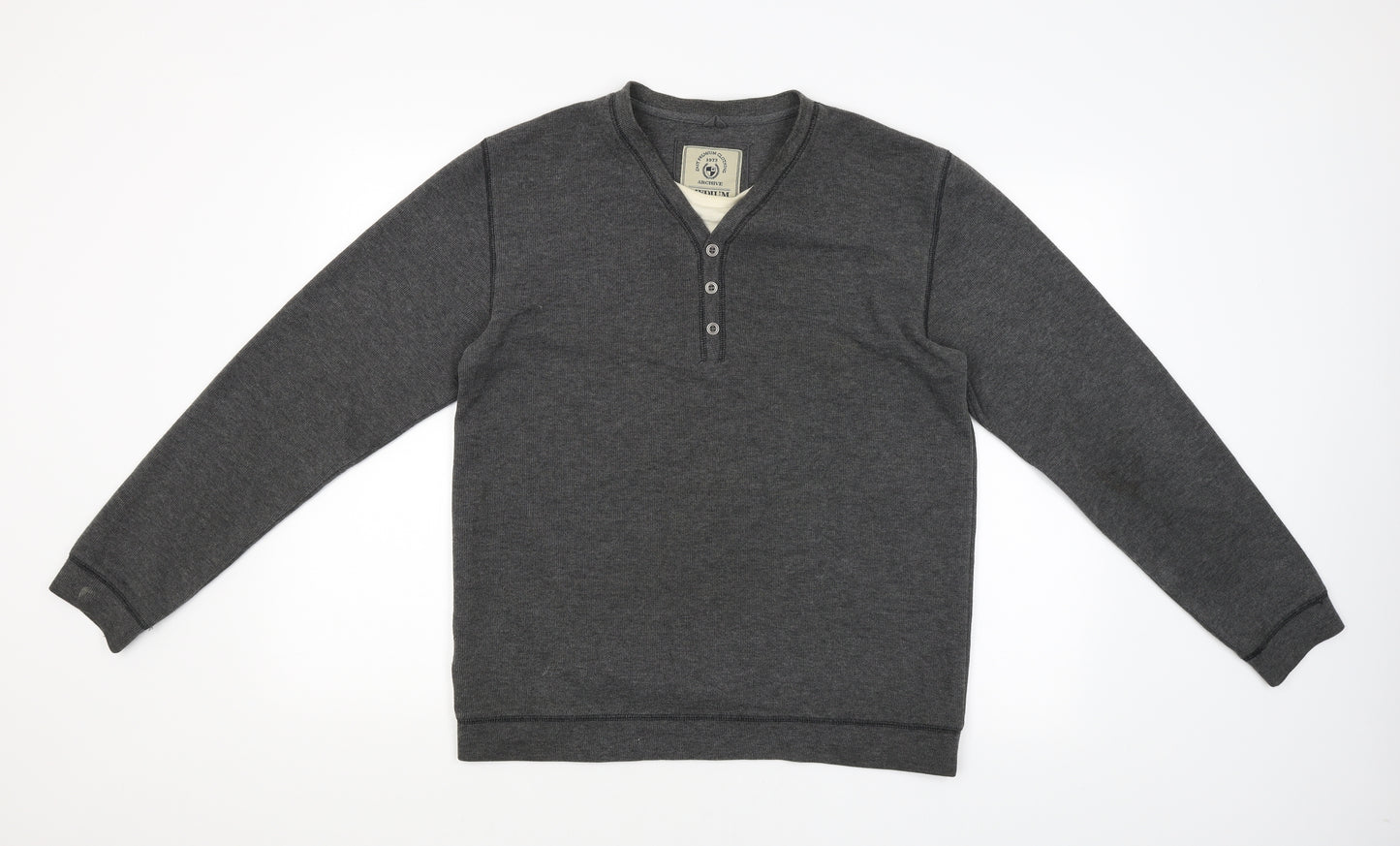 easy premium clothing Mens Grey   Pullover Jumper Size M