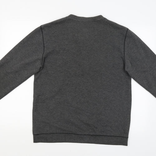 easy premium clothing Mens Grey   Pullover Jumper Size M