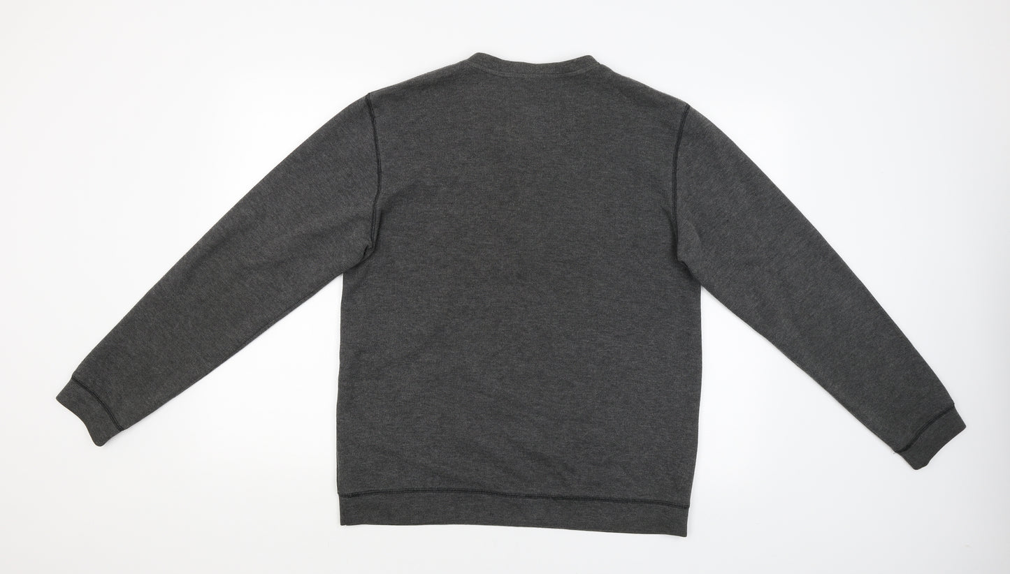 easy premium clothing Mens Grey   Pullover Jumper Size M