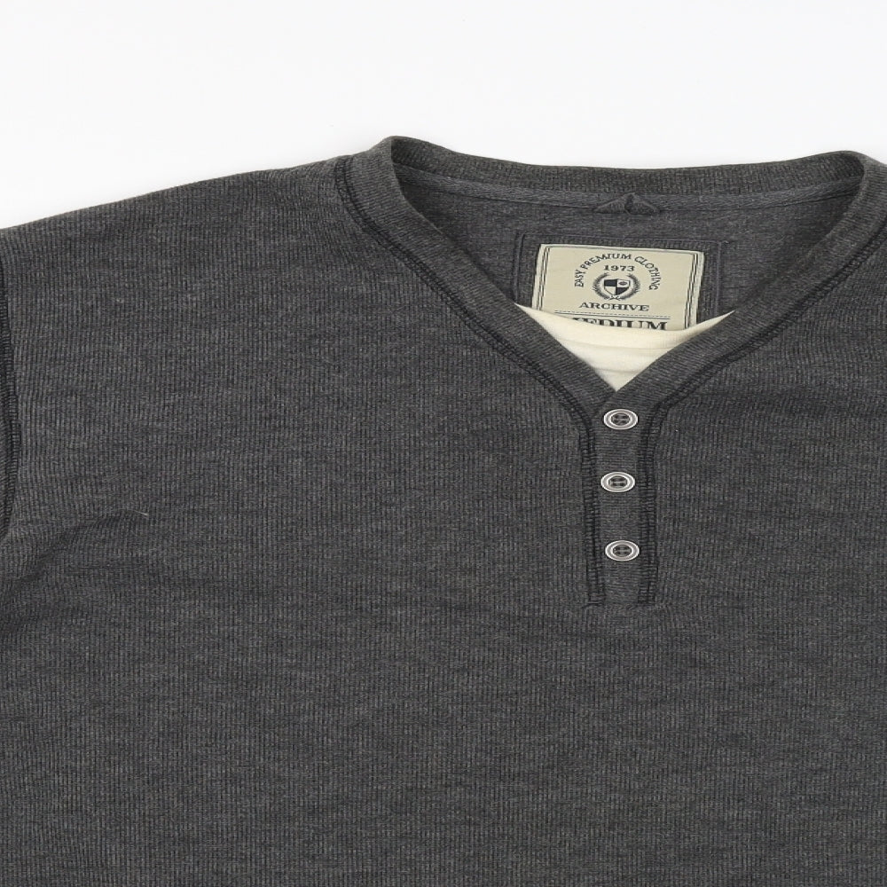 easy premium clothing Mens Grey   Pullover Jumper Size M