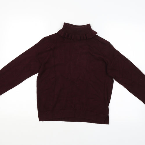 Topshop Womens Red   Pullover Jumper Size 8