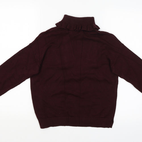 Topshop Womens Red   Pullover Jumper Size 8