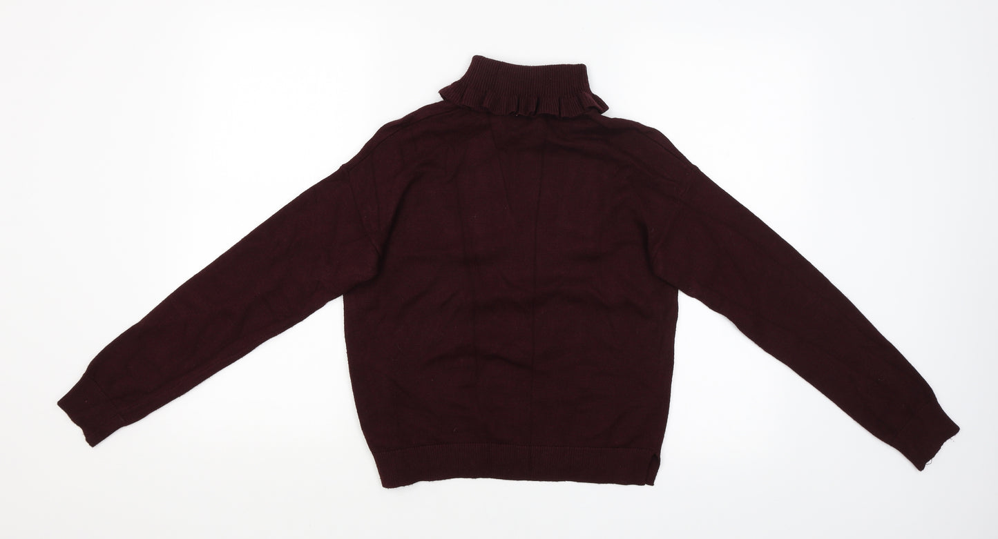 Topshop Womens Red   Pullover Jumper Size 8