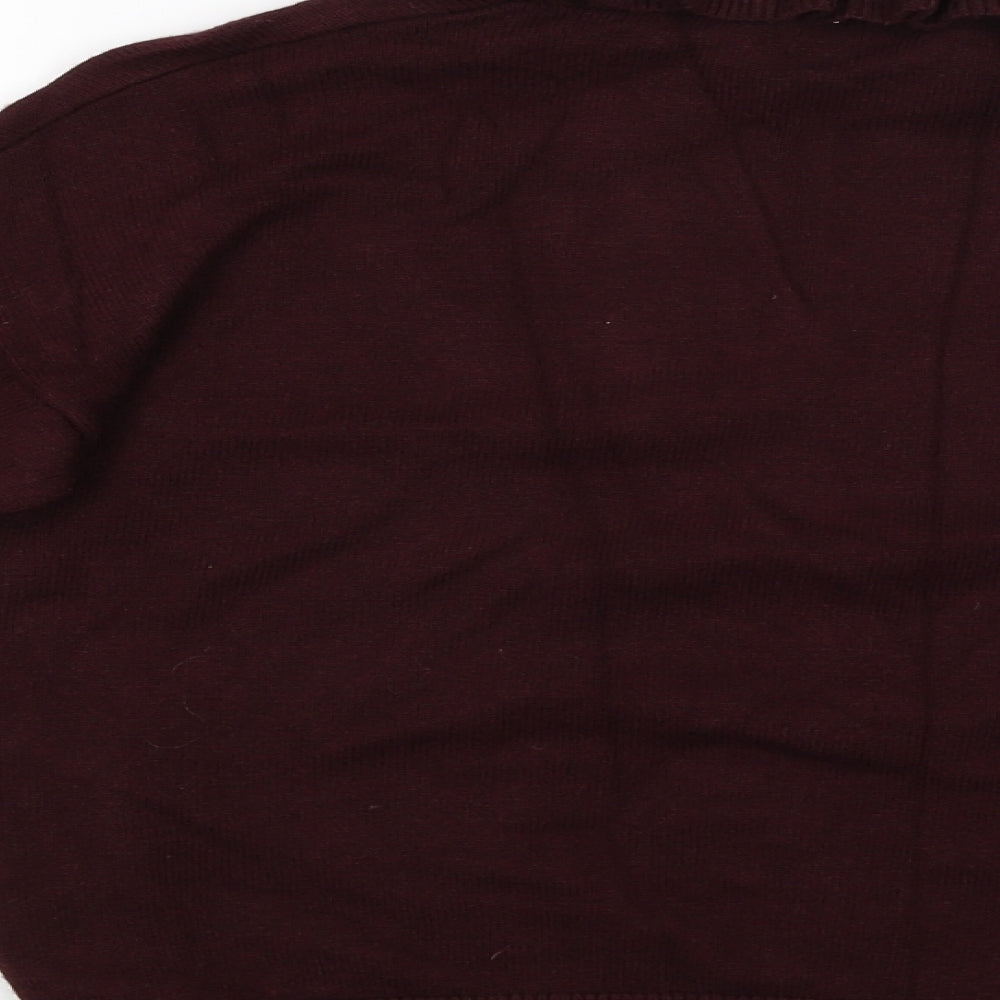 Topshop Womens Red   Pullover Jumper Size 8