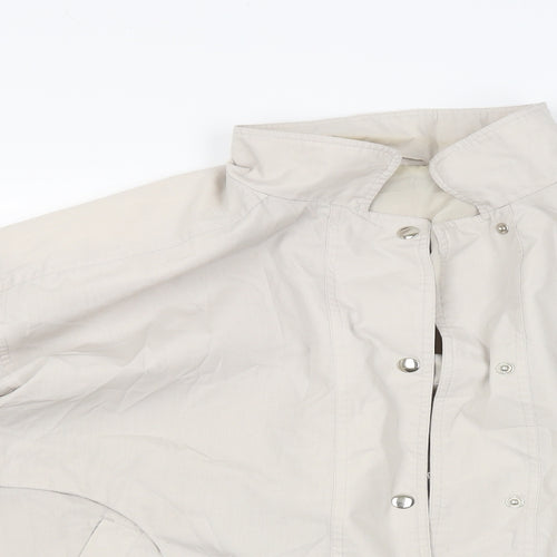 C&A Womens Beige   Rain Coat Coat Size 12