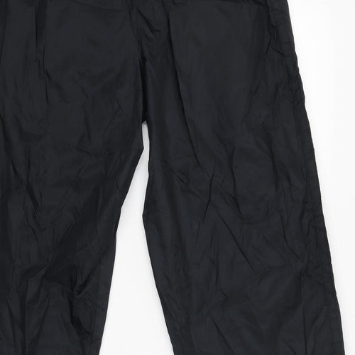 Nike Mens Black   Windbreaker Trousers Size M L32 in