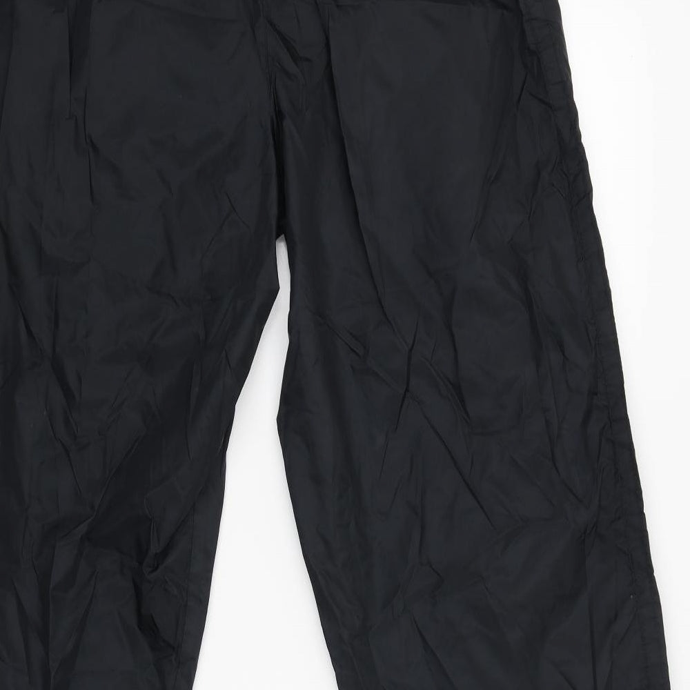 Nike Mens Black   Windbreaker Trousers Size M L32 in