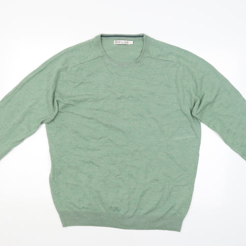 EWM Mens Green   Pullover Jumper Size L