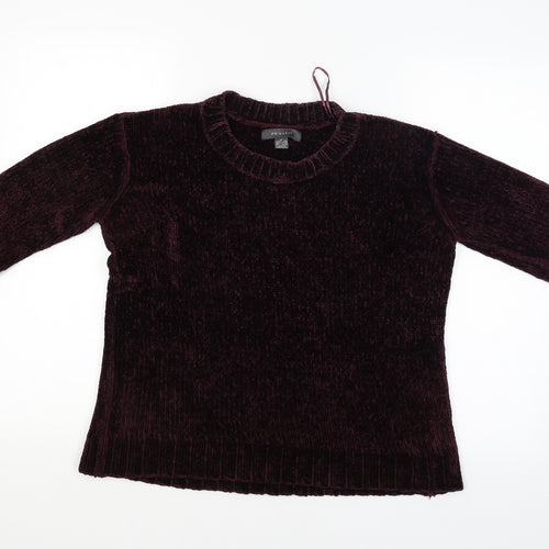 Primark Womens Red   Pullover Jumper Size S