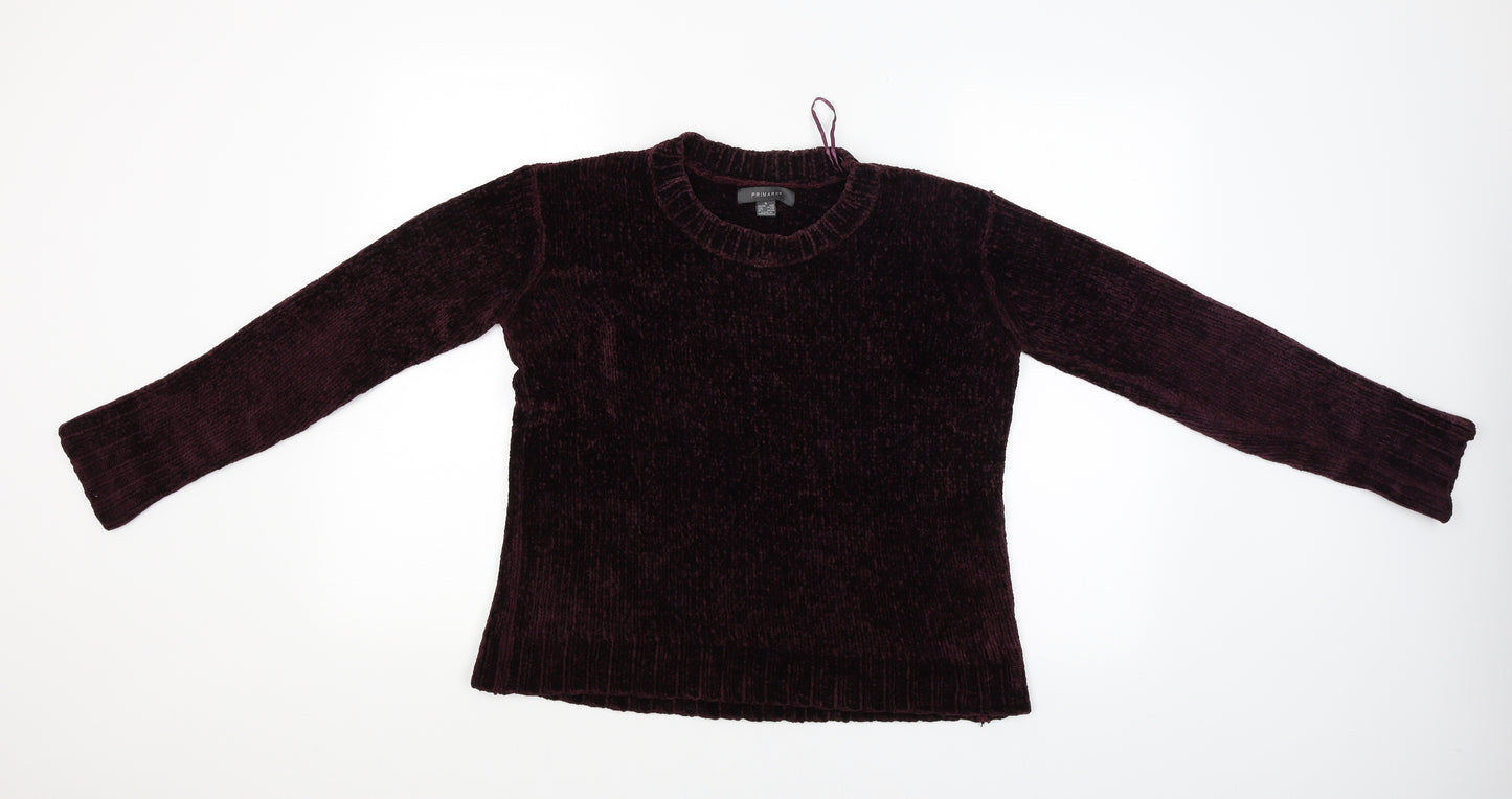Primark Womens Red   Pullover Jumper Size S
