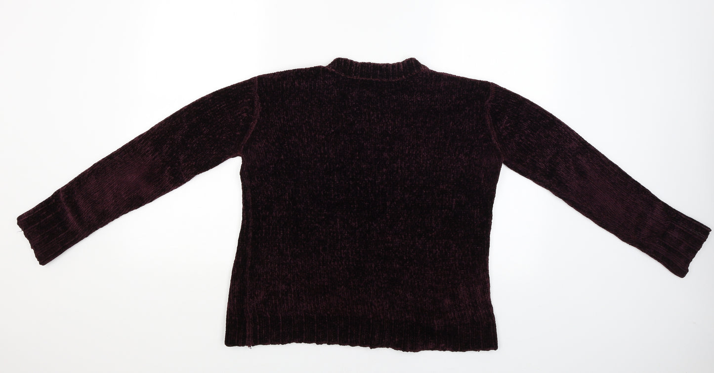 Primark Womens Red   Pullover Jumper Size S