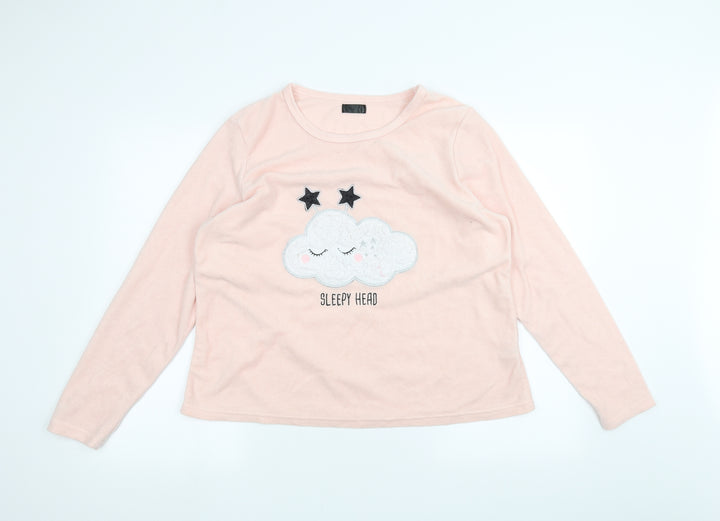 F&F Womens Pink   Pullover Jumper Size L