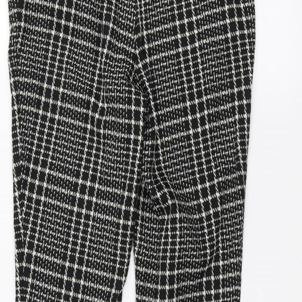 Peacocks Womens Black   Dress Pants Trousers Size 8 L26 in