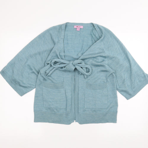 Monsoon Womens Blue   Cardigan Jumper Size 10