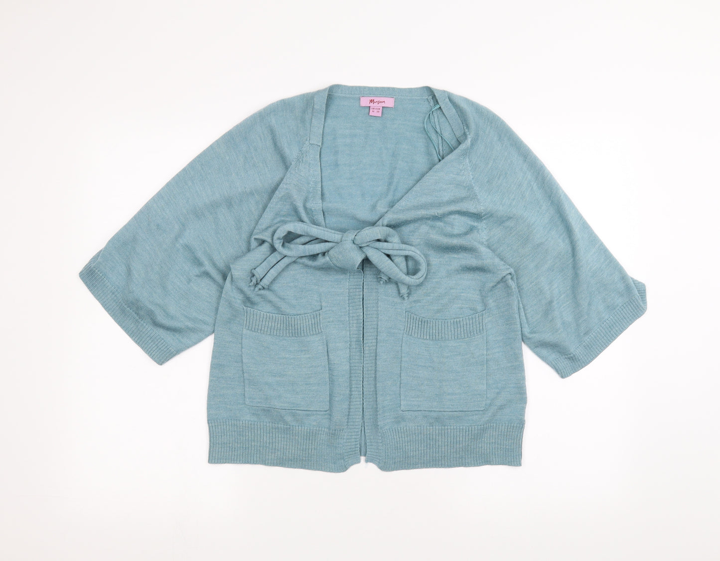 Monsoon Womens Blue   Cardigan Jumper Size 10