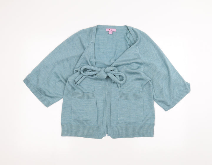 Monsoon Womens Blue   Cardigan Jumper Size 10