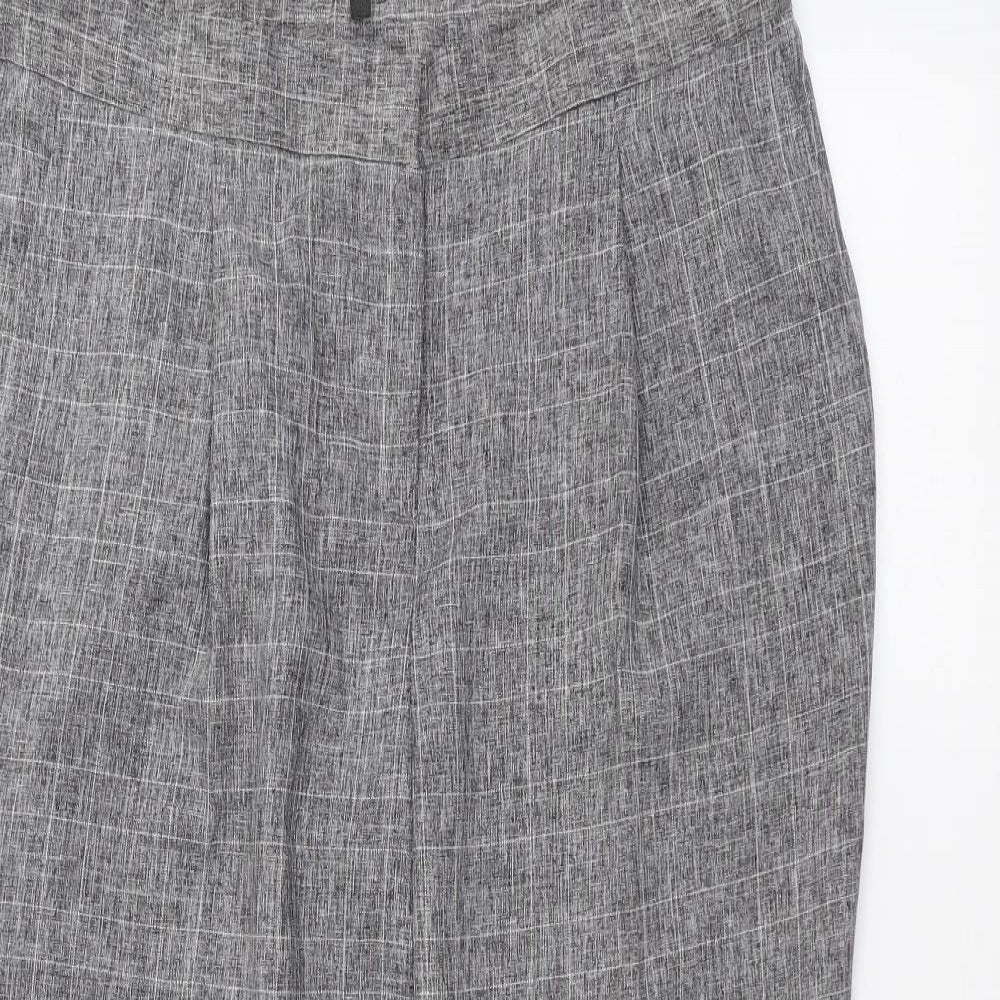 NEXT Womens Grey   Trousers  Size 14 L25 in