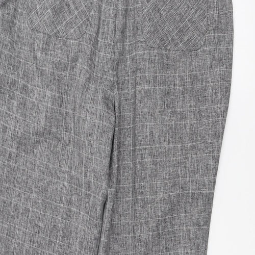 NEXT Womens Grey   Trousers  Size 14 L25 in
