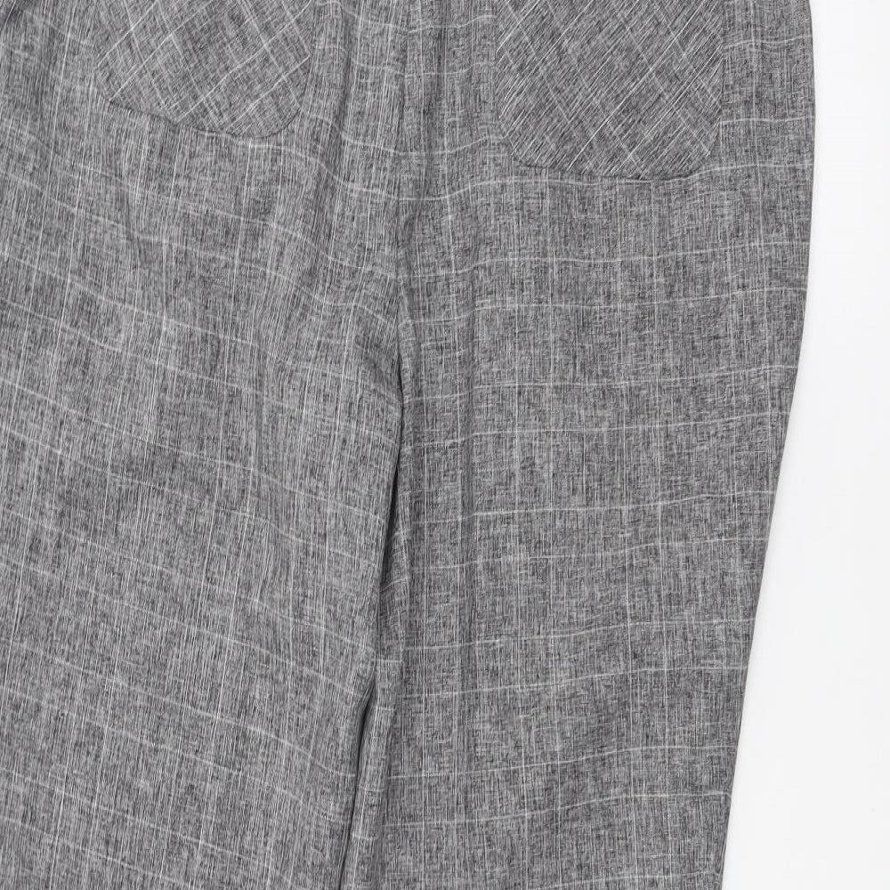 NEXT Womens Grey   Trousers  Size 14 L25 in