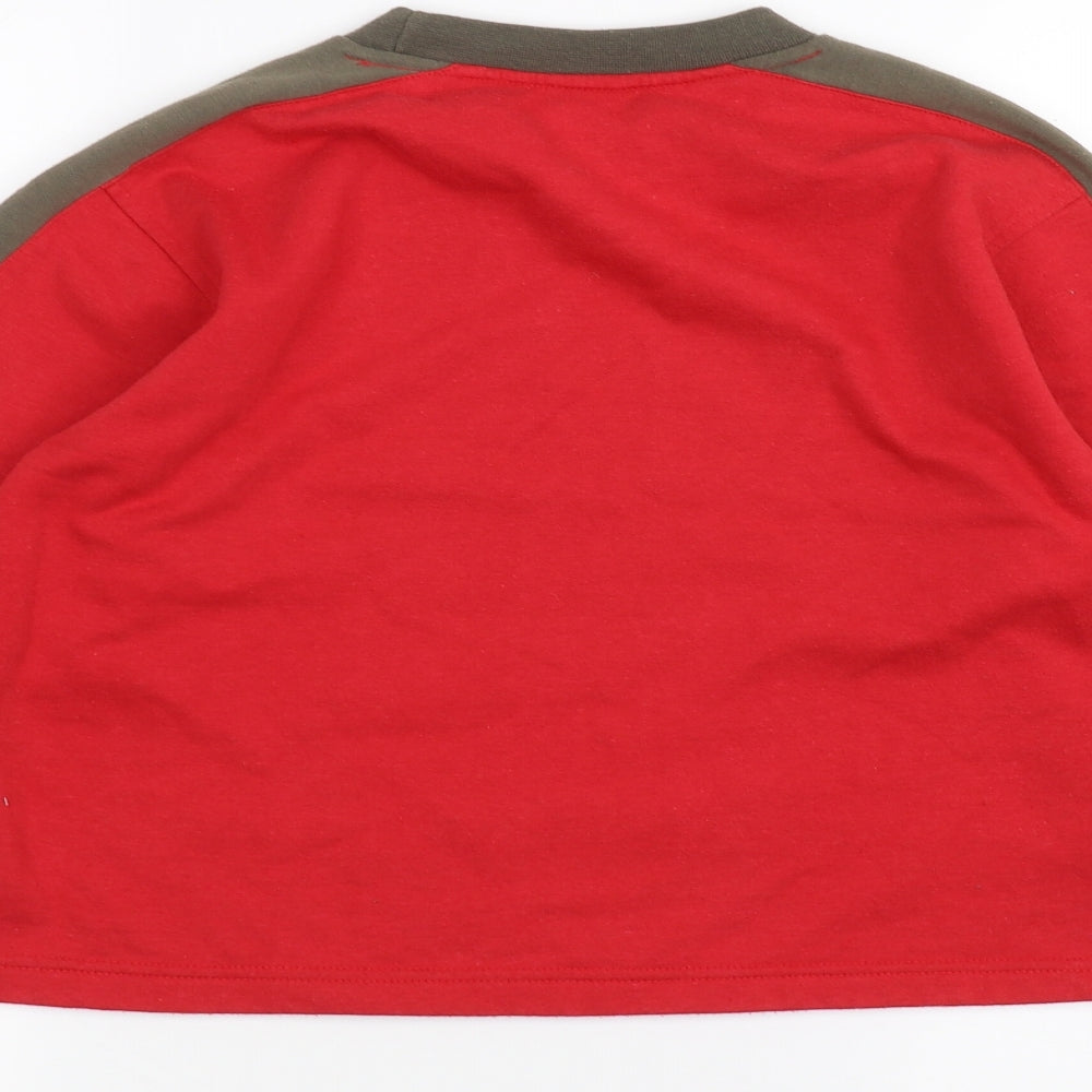 Roly Boys Red   Pullover Jumper Size 7-8 Years