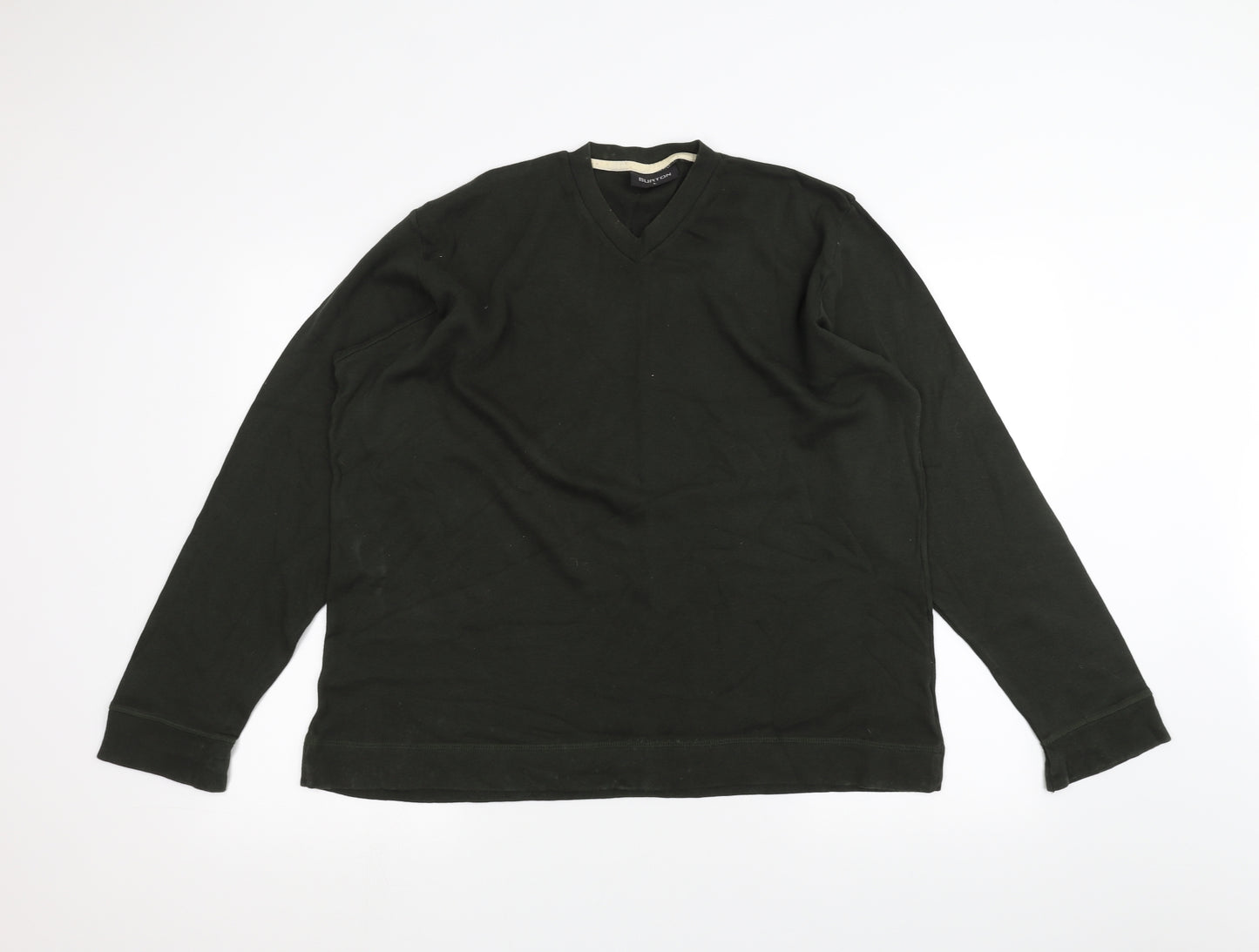 Burton Mens Green   Pullover Jumper Size L