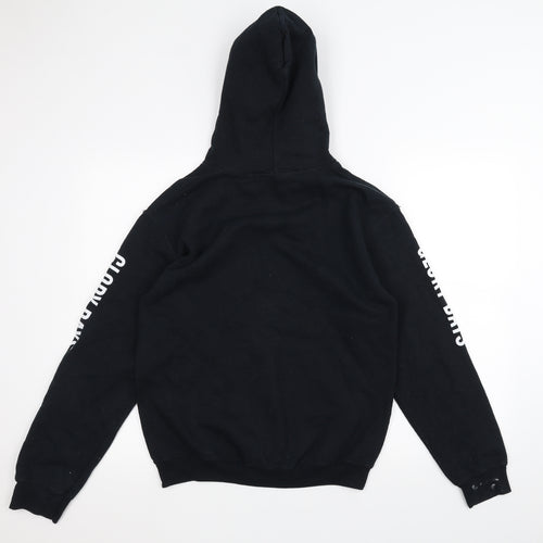 Gilden Mens Blue   Pullover Hoodie Size S