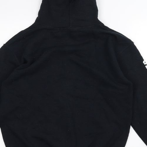 Gilden Mens Blue   Pullover Hoodie Size S