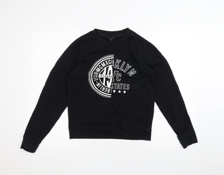 New Look Womens Black   Pullover Jumper Size 6