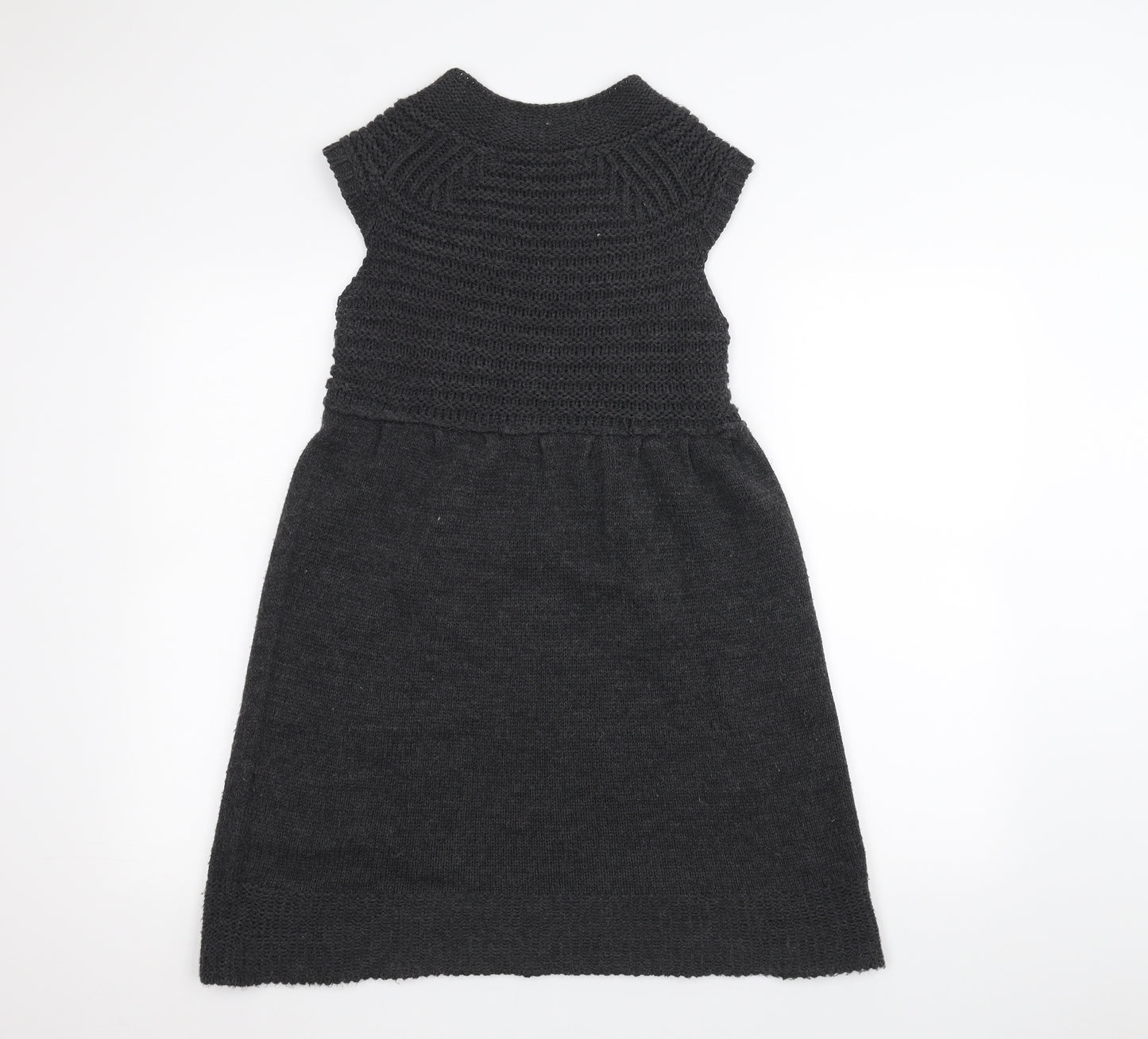 Zara Knit Womens Grey   A-Line  Size M