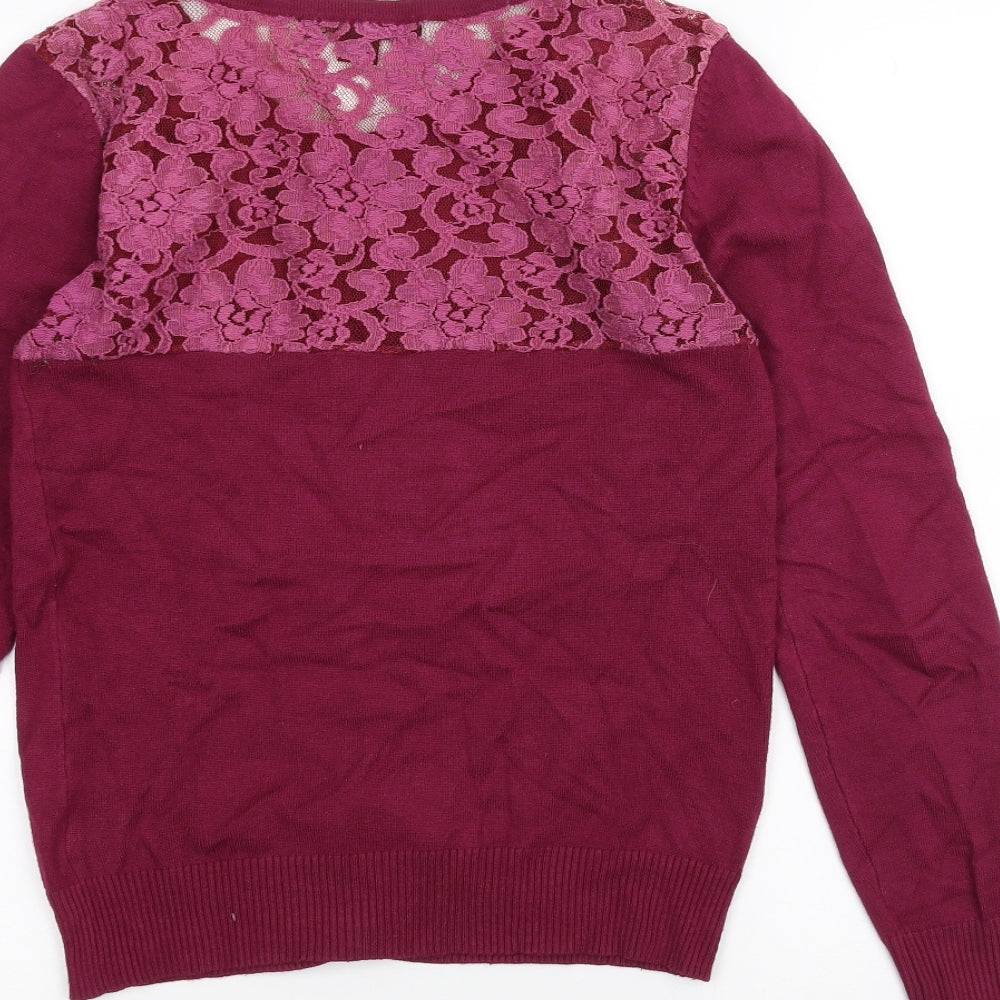 Millenium Womens Pink   Cardigan Jumper Size M