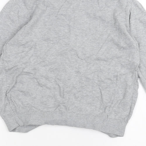 UNI Womens Grey   Cardigan Jumper Size S