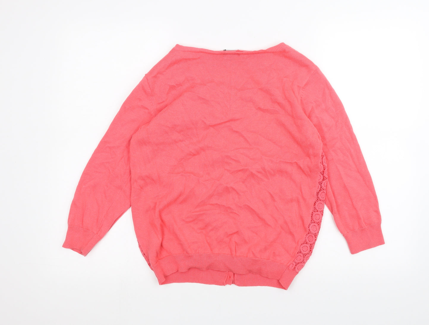 F&F Womens Pink   Cardigan Jumper Size 12