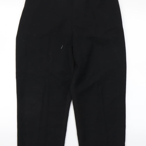 Preworn Womens Black   Trousers  Size 16 L25 in