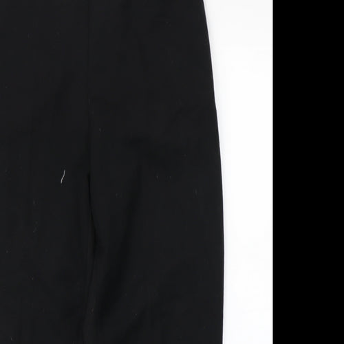 Preworn Womens Black   Trousers  Size 16 L25 in